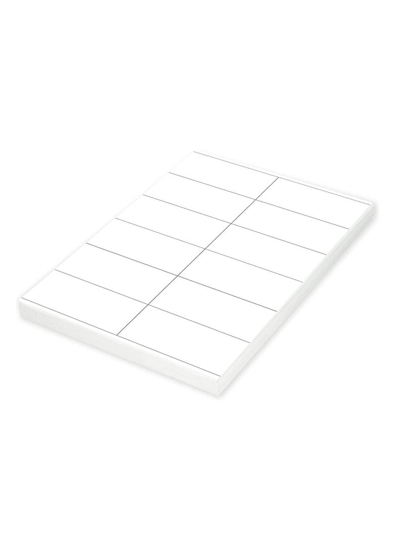 Agipa 100-Sheet Multipurpose Label White - APLA101121 - Image 2