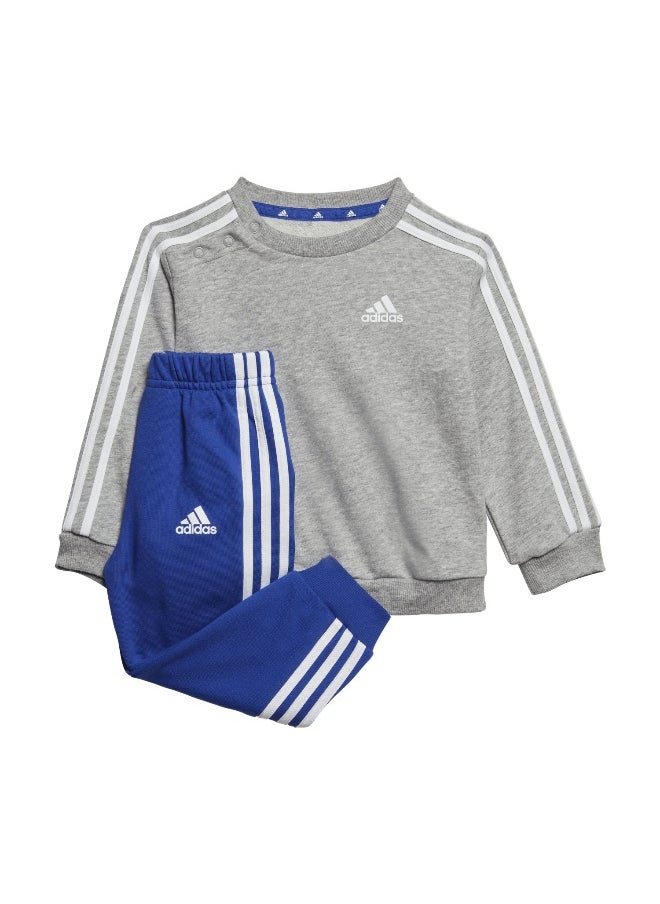 Adidas adidas I 3S Jog Grey Training Suits 0-3M  - Image 1