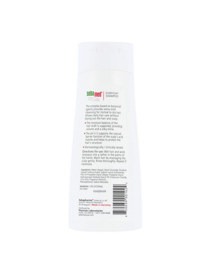 Sebamed Everyday Shampoo (6.8 Fl Oz / 200 Ml) - Image 2