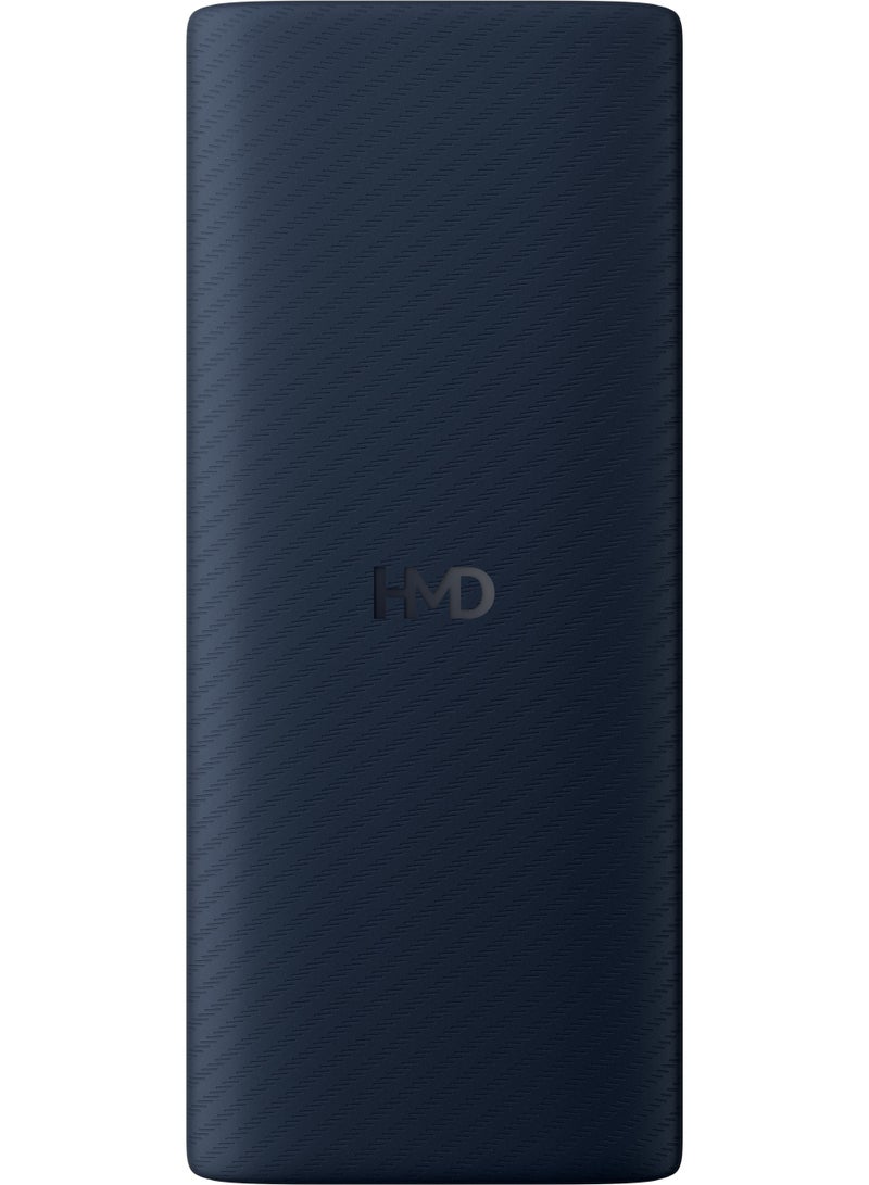 HMD 101 4G Dual SIM Feature Phone with Cloud Apps, YouTube, Facebook, USB Type-C Charging, MP3 Player, FM Radio and Long-Lasting 1000mAh Battery - Dark Blue - Image 2