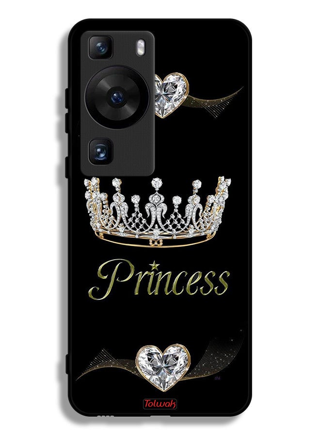 Tolwak Huawei P60 Pro Protective Case Cover Princess - Image 1