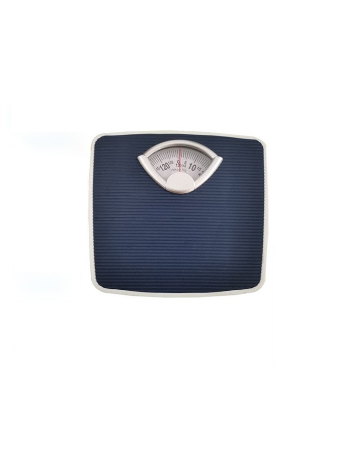 Mechanical Bathroom Weighing Scale – Analog Health Scale up to 130kg, Compact & Durable Design – 26.5x26.5x0.7 CM - Image 1