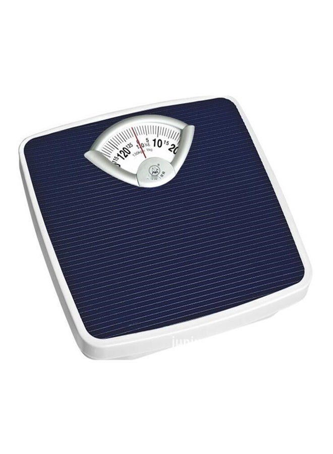 Mechanical Bathroom Weighing Scale – Analog Health Scale up to 130kg, Compact & Durable Design – 26.5x26.5x0.7 CM - Image 2