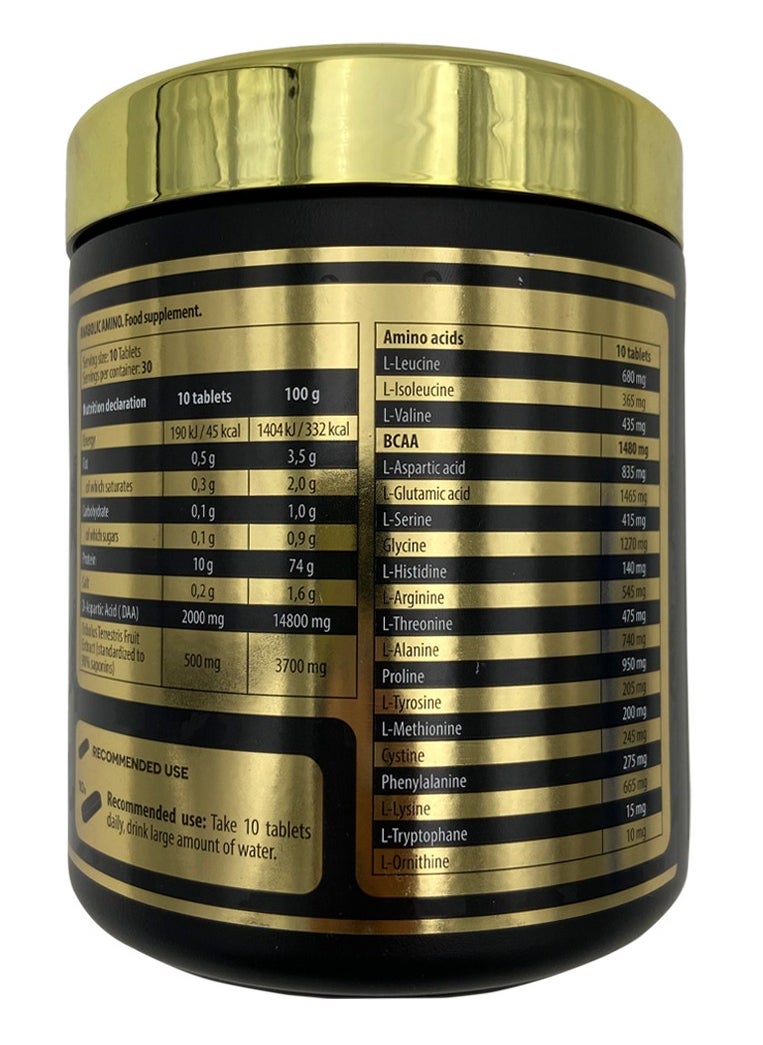 KEVIN LEVRONE - Black Line Anabolic Amino 300 Tablets - Image 1