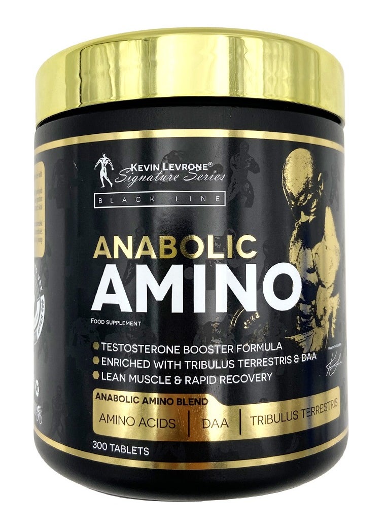 KEVIN LEVRONE - Black Line Anabolic Amino 300 Tablets - Image 1