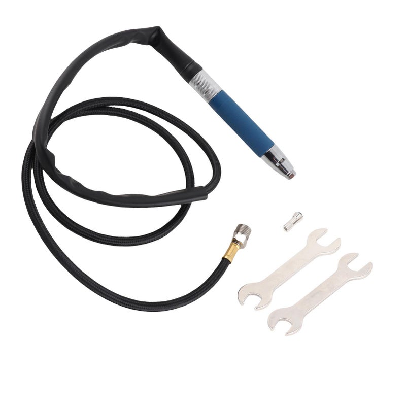 Pencil Die Grinder Air Tool Adjustable 1/4in Pneumatic Engraving Pen 70000rpm Micro Kit - Image 2