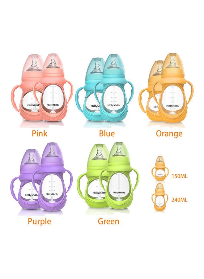 NIBEMINENT Wide Neck With Detachable Handle Feeding Bottle - Image 2