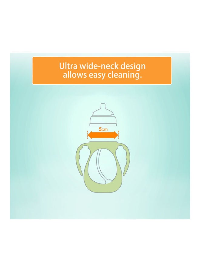NIBEMINENT Wide Neck With Detachable Handle Feeding Bottle - Image 4