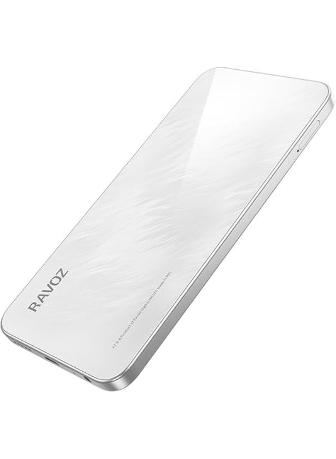 Ravoz A7 No Camera No GPS, 12GB RAM (4GB + 8GB Expandable), 128GB ROM | NFC | White (UAE Version) - Image 5