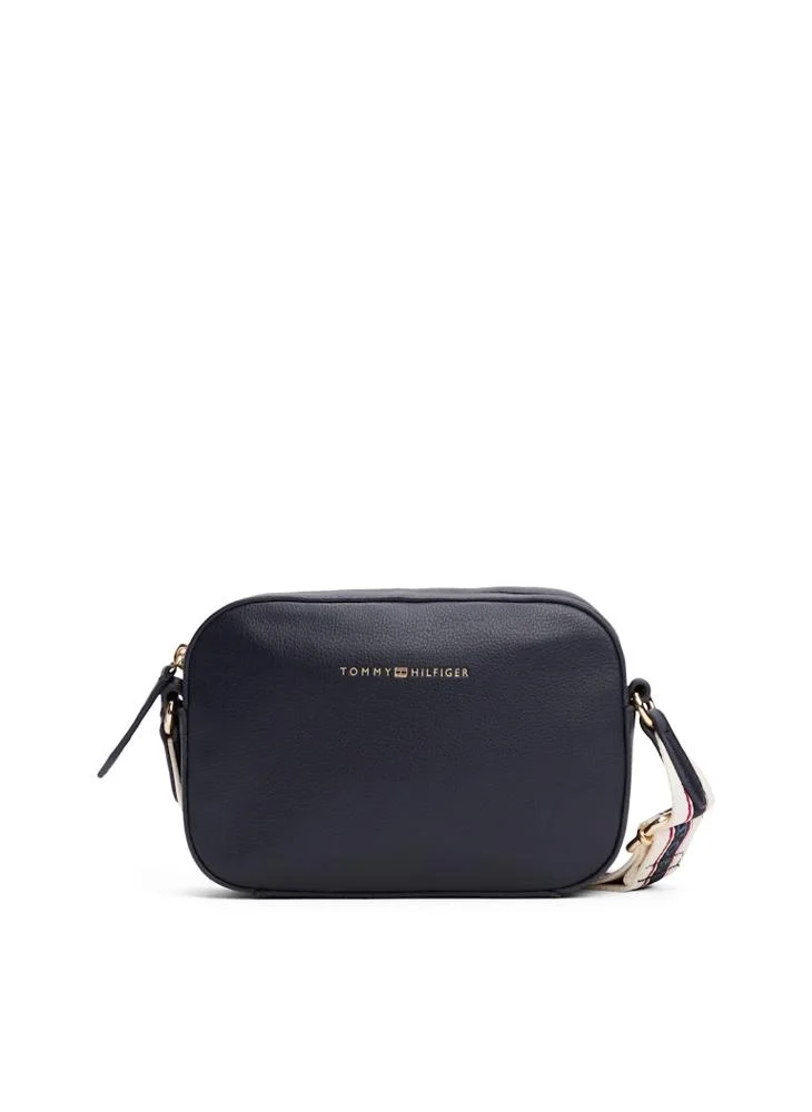 TOMMY HILFIGER Logo Detailed Zip Through Camera Bag