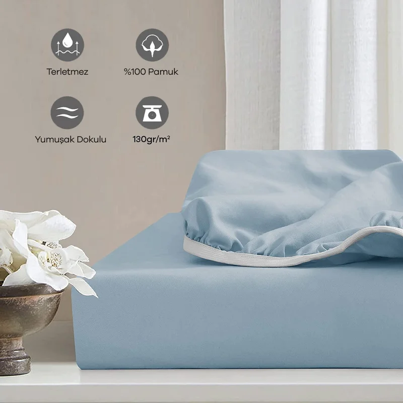 سولي | Puella | 100% Natural Cotton Elastic Baby Bedsheet