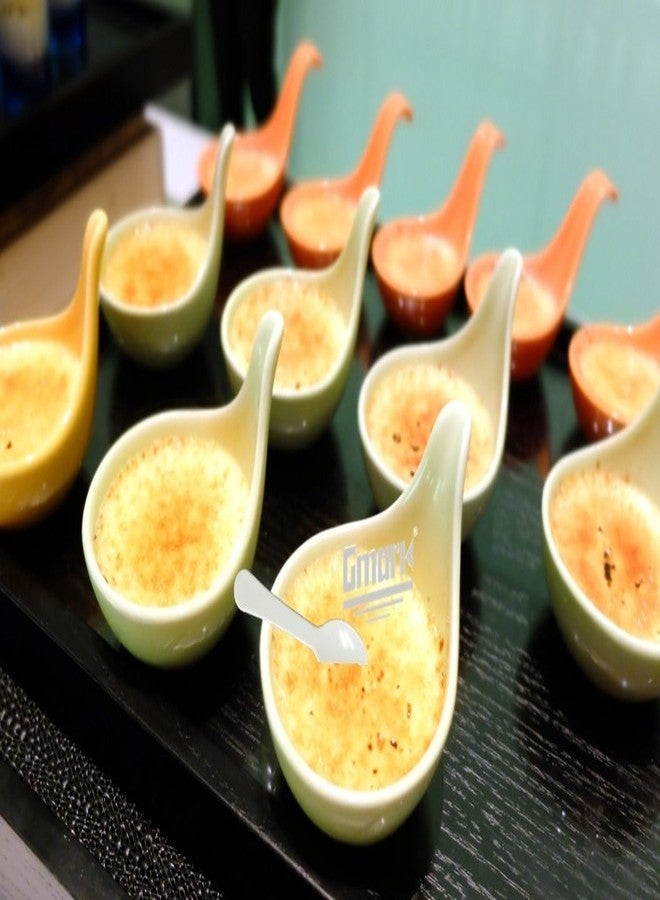 Gmark Extra Sturdy, Gmark 400pc 3" Taster Plastic Mini Ice Cream Dessert Spoons BPA FREE White 1 Box Set GM1002A - Image 5