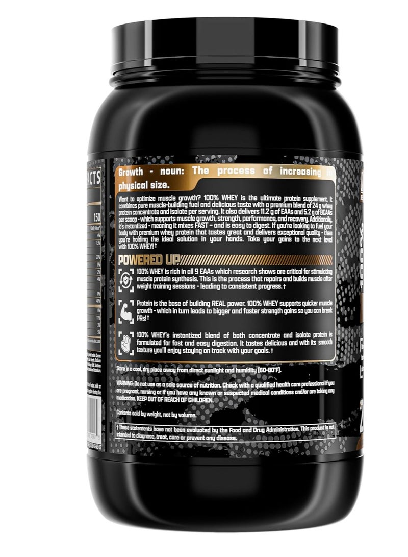 Nutrex Research مزيج بروتين مصل اللبن 100% فائق الجودة لنمو العضلات الأمثل - شوكولاتة - 26 حصة - 2 رطل - 913 جرام - Image 2