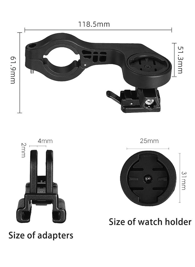 SYOSI - Airtag Mount Hidden Bicycle Seatpost, Bike Computer Compatible with Edge GPS Cycling, Out Front Garmin with XOSS G/G+, iGPSPORT, FitsHandlebar - Image 1