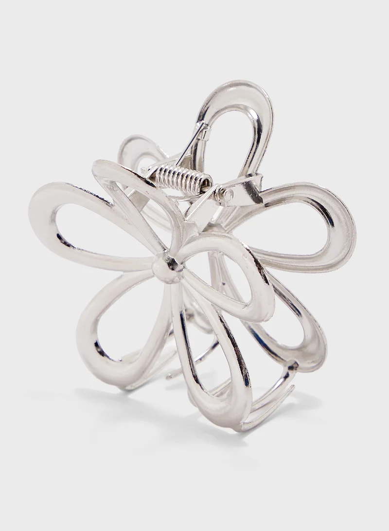 Ginger Floral Claw Clip