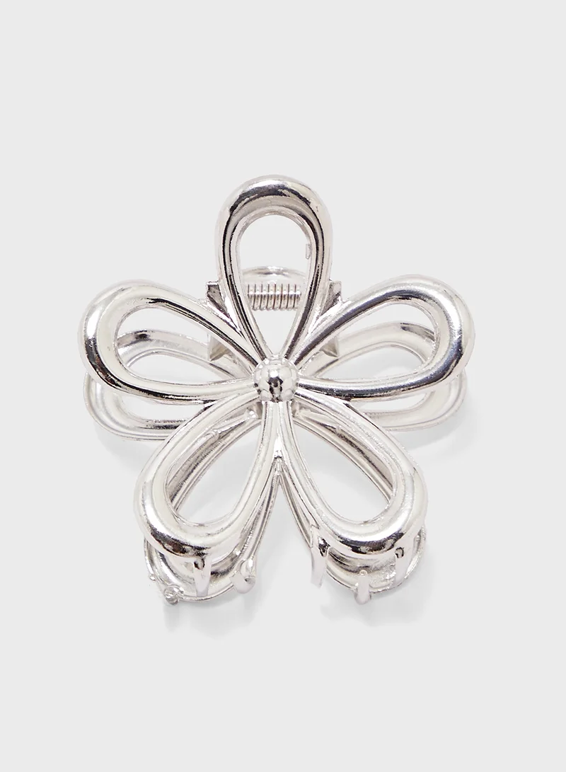 Ginger Floral Claw Clip