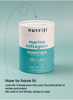 nutrili Marine Collagen Plus 10g X 25 Servings MSM, Hyaluronic Acid And Vitamin C - 280G  - Image 5