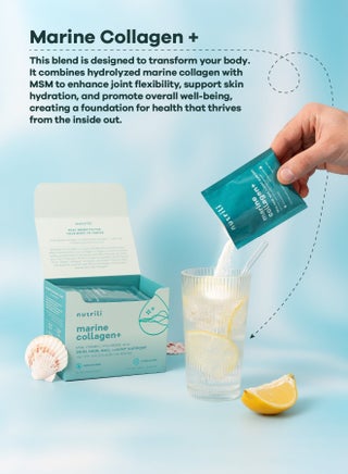 Marine Collagen+ 10g Servings MSM, Hyaluronic Acid and Vitamin C - view 2