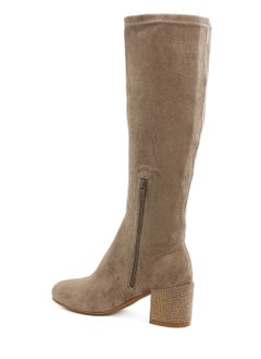 Microfiber Knee High Boots in Taupe - pzsku/ZB83BDF85A4248CC36A29Z/45/_/1734506879/d3a63f84-ecc9-435c-9dbe-ac6b93b5e29a