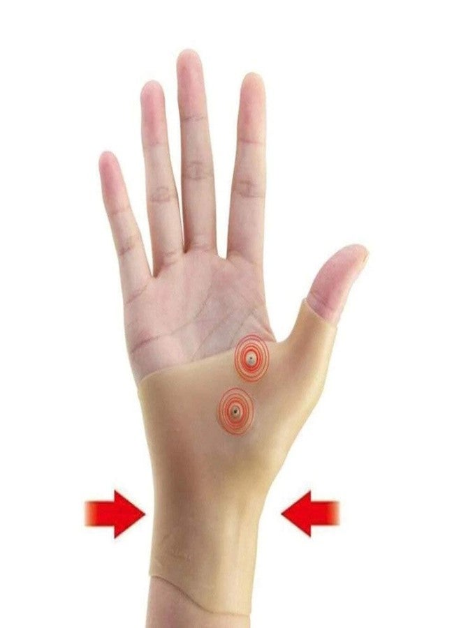 MVM Enterprise 1 Pcs Magnetic Therapy Wrist Glove Tenosynovitis Pain Relief Wrist Hand Thumb Support Gloves Wrist Support Braces for Men and Women - Image 3