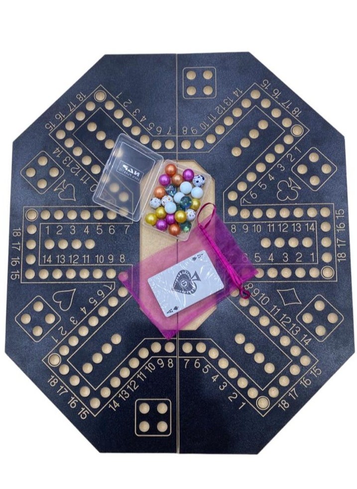 MARAH TOYS High quality 6-player folding Jackaroo game numbered Assorted  - Image 2