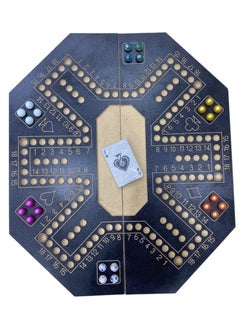 MARAH TOYS High quality 6-player folding Jackaroo game numbered Assorted  - Image 1