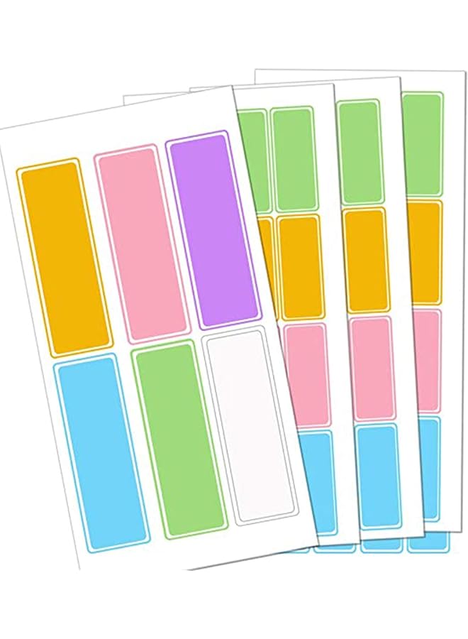 شواي تسميات زجاجة الرعاية النهارية علامات الاسم 110 قطعة علامات تسمية ذاتية اللصق مضادة للماء لزجاجات الأطفال وأكواب الأطفال وموردي المدارس وحاويات تخزين زجاجات الزيت الأساسية - Image 1