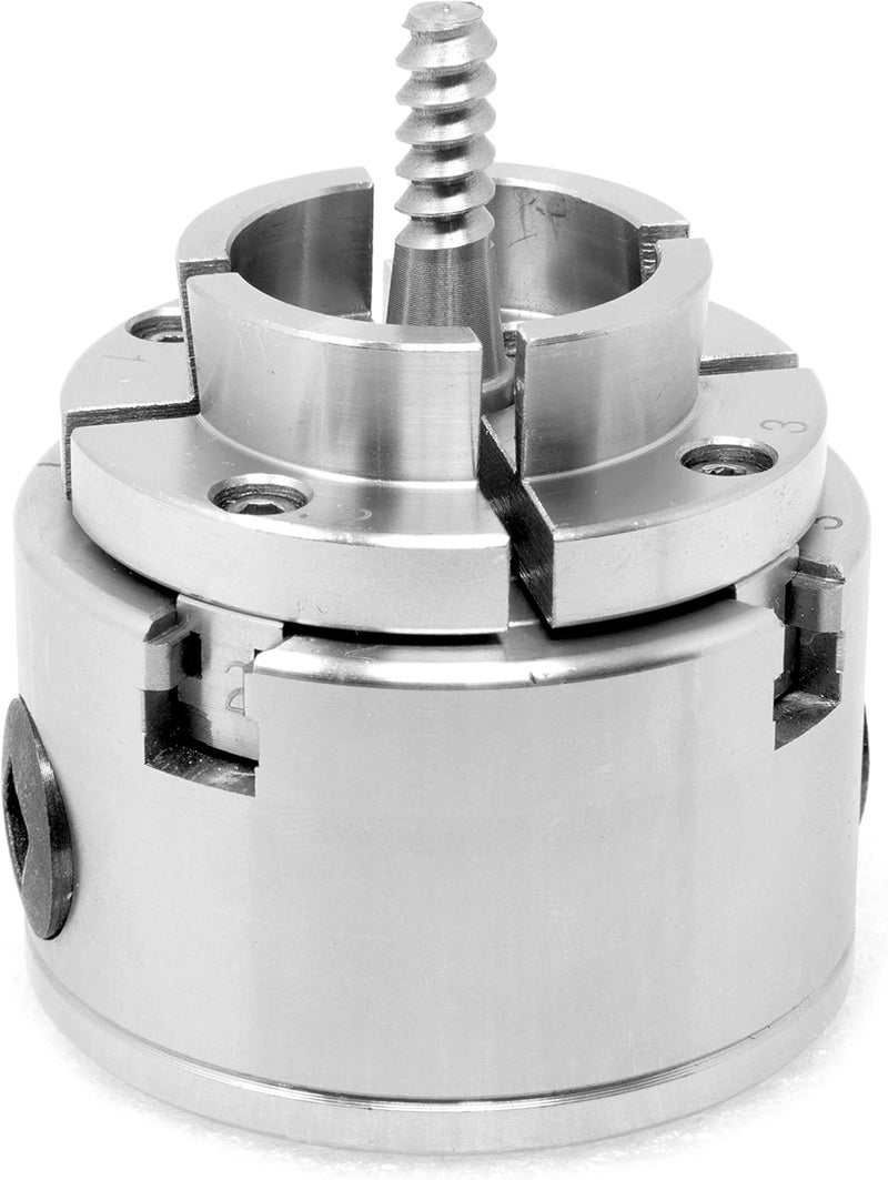 Wen LA4275 مجموعة فكي مخرطة ذات 4 فكوك ذاتية المركز بقطر 2.75 بوصة مع خيط 1 بوصة × 8 TPI - Image 5