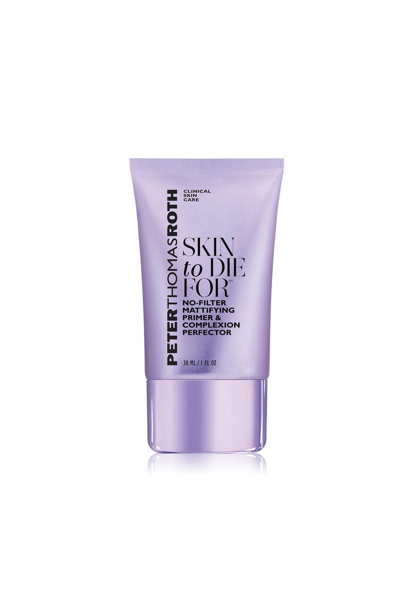 Peter Thomas Roth | Skin to Die For No-Filter Mattifying Primer & Complexion Perfector | Universal Tint for All Skin Tones, Blurs and Helps Reduce the Look of Pores - Image 1