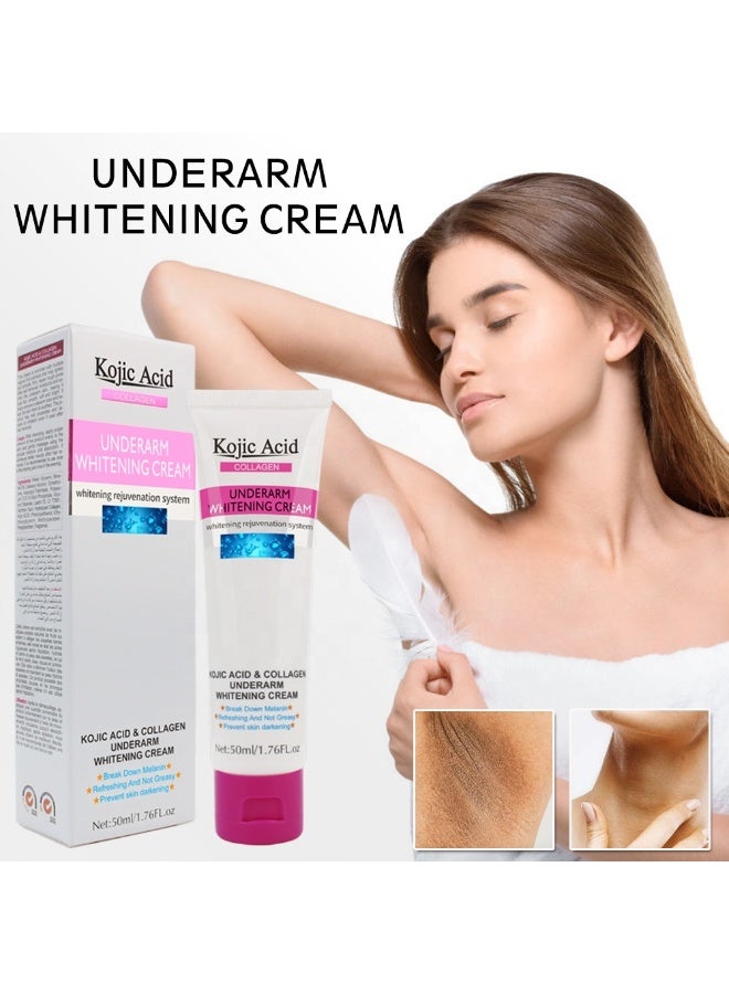 Kojic Acid And Collagen Underarm Whitening Cream 50 ML - Image 4