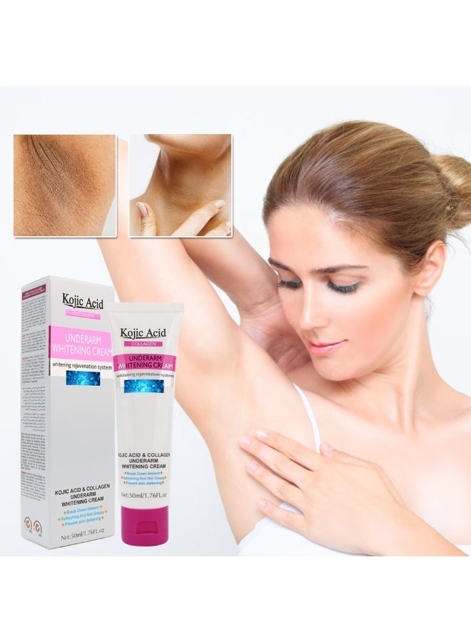 Kojic Acid And Collagen Underarm Whitening Cream 50 ML - Image 2