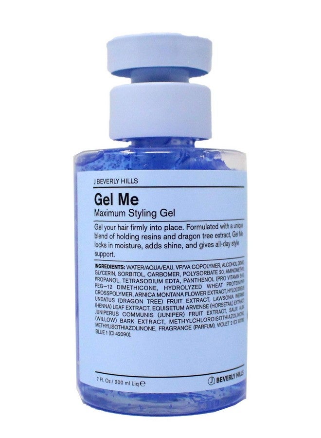 J Beverly Hills Blue Gel Me Formulated With Vitamin B5 Ingredient Blend For Firm Hold 7 Oz  - Image 1