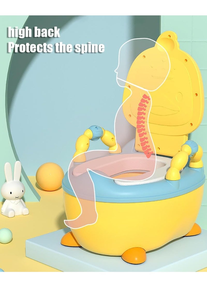 RAKAY Cute Potty with PVC Soft Cushion,Potty Chair,Potty Training,Toilet Potty Training Seat,Potty Training Toilet for Indoor,Easy Clean Drawer Toilet,Suitable for Living Room,Bedroom,Bathroom - Image 4