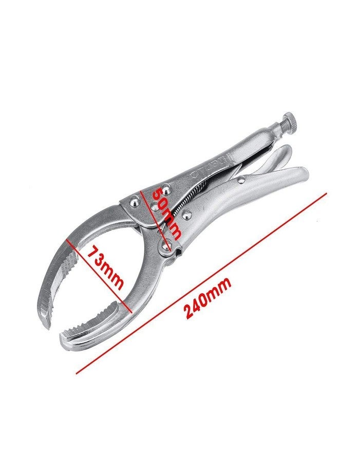 dingchi Alloy Steel Car Oil Filter Plier Remover Wrench Vice Locking Grip Vise Spanner Removal Repair Hand Tools Adjustable Hold Grip - Image 2