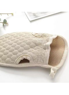 Generic 1pc Back Exfoliating Bath Mitt Exfoliating Mitten Bath Gloves Exfoliating Honeycomb Bathing Exfoliating Mitts Bath Shower Fingerless Artifact for Bathing  - Image 2
