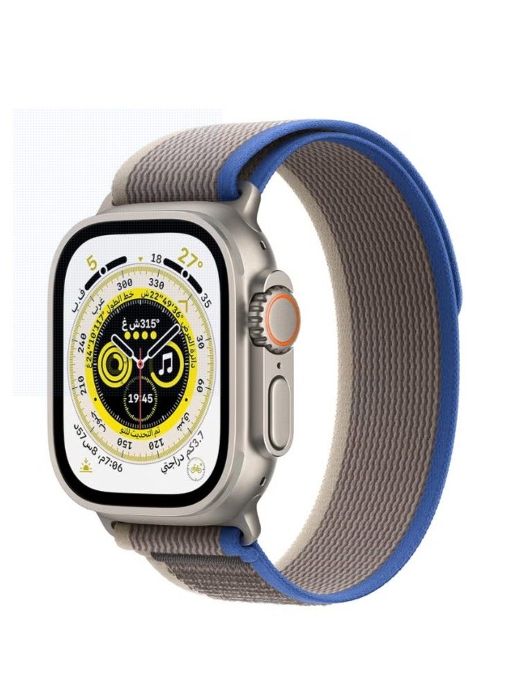 Bastec Smart Watch 7in1 Deluxe Edition Waterproof IP67 With Health Fitness Tracker Sport Watch Supports NFC with 7 Bracelets and Protection Cover 49MM-Multicolour - Image 5