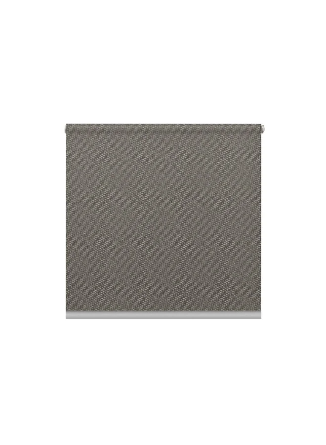 Micasa Easy to Use Textured Roller Blackout Window Blind Brown 180 x 180 cm SACO.RB.TBO.180.0180.LTBR