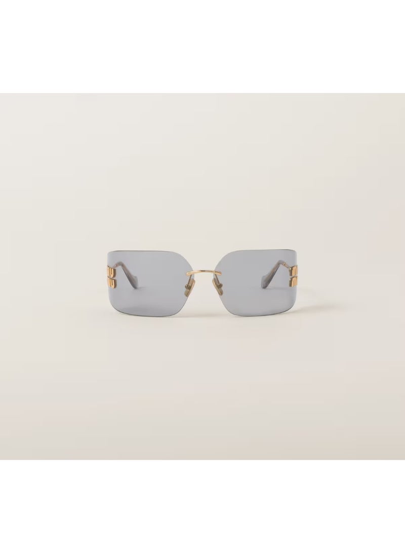 Miu Miu Ltalian-made Miu Miu oval luxury cycling sunglasses for women - Image 1