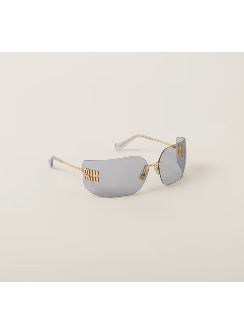 Miu Miu Ltalian-made Miu Miu oval luxury cycling sunglasses for women - Image 2