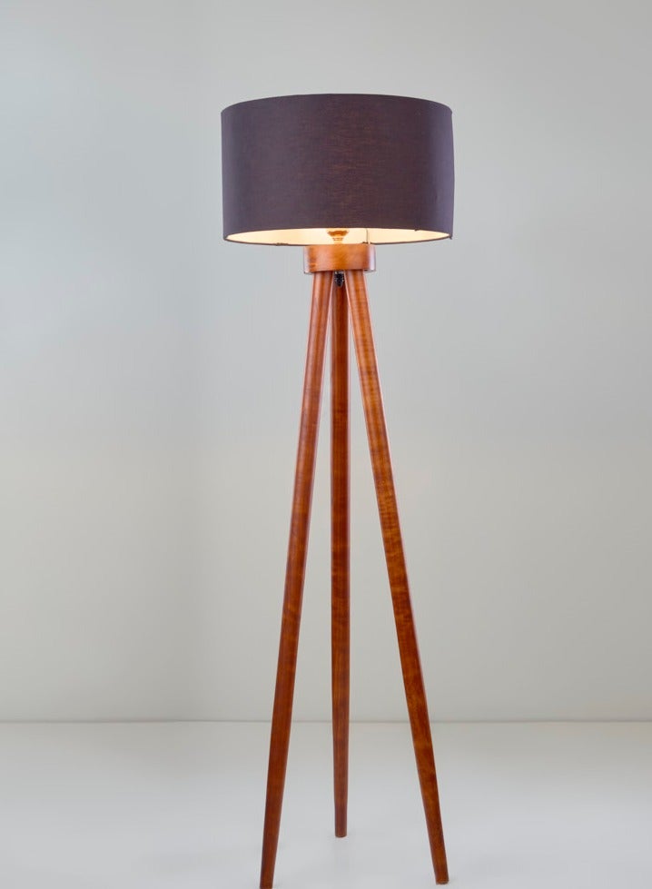 NAGAFA SHOP modern floor lamp from nagafa shop WFDR-BK-2  - Image 1