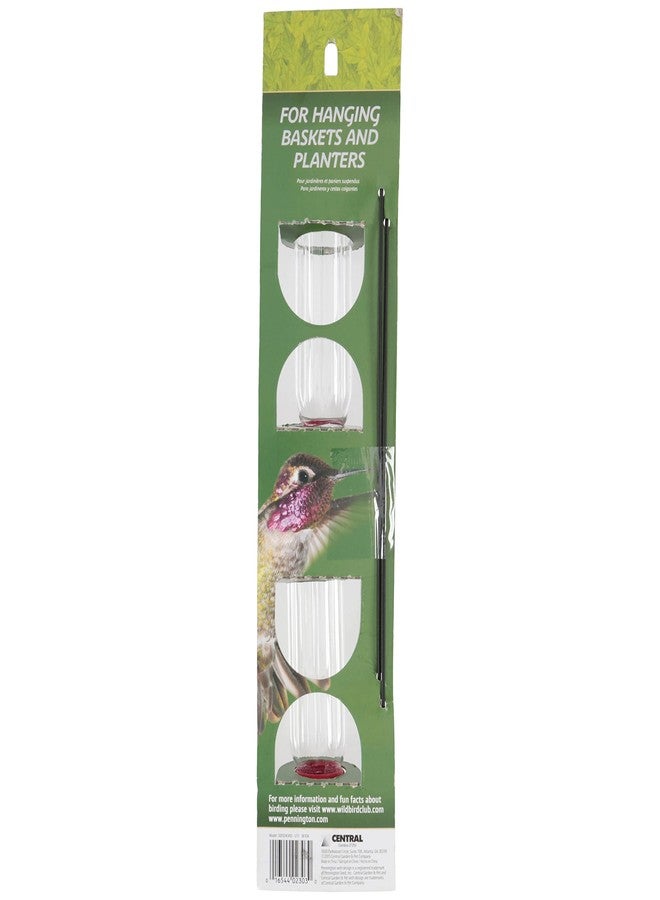 Pennington Planter Hummingbird Feeder 2 Pack 2.3 Ounce Capacity - Image 4