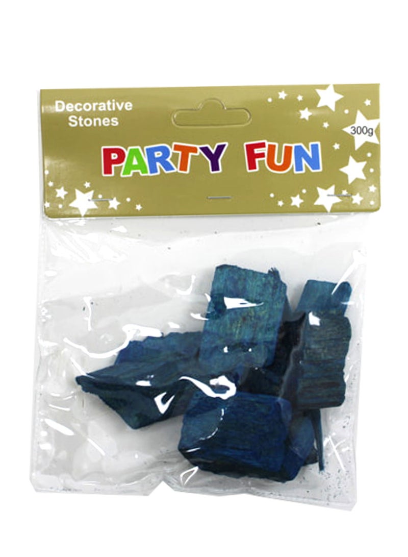 PARTY FUN Natural Decorative Blue Wood - 15g  - Image 2