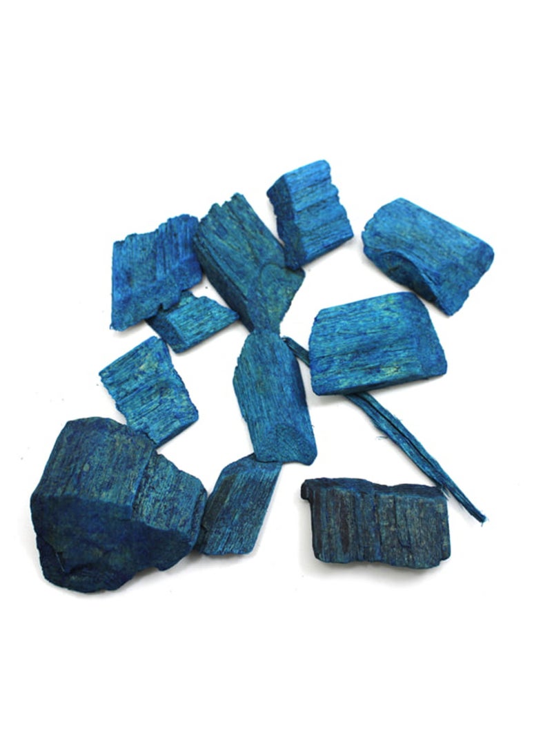 PARTY FUN Natural Decorative Blue Wood - 15g  - Image 1