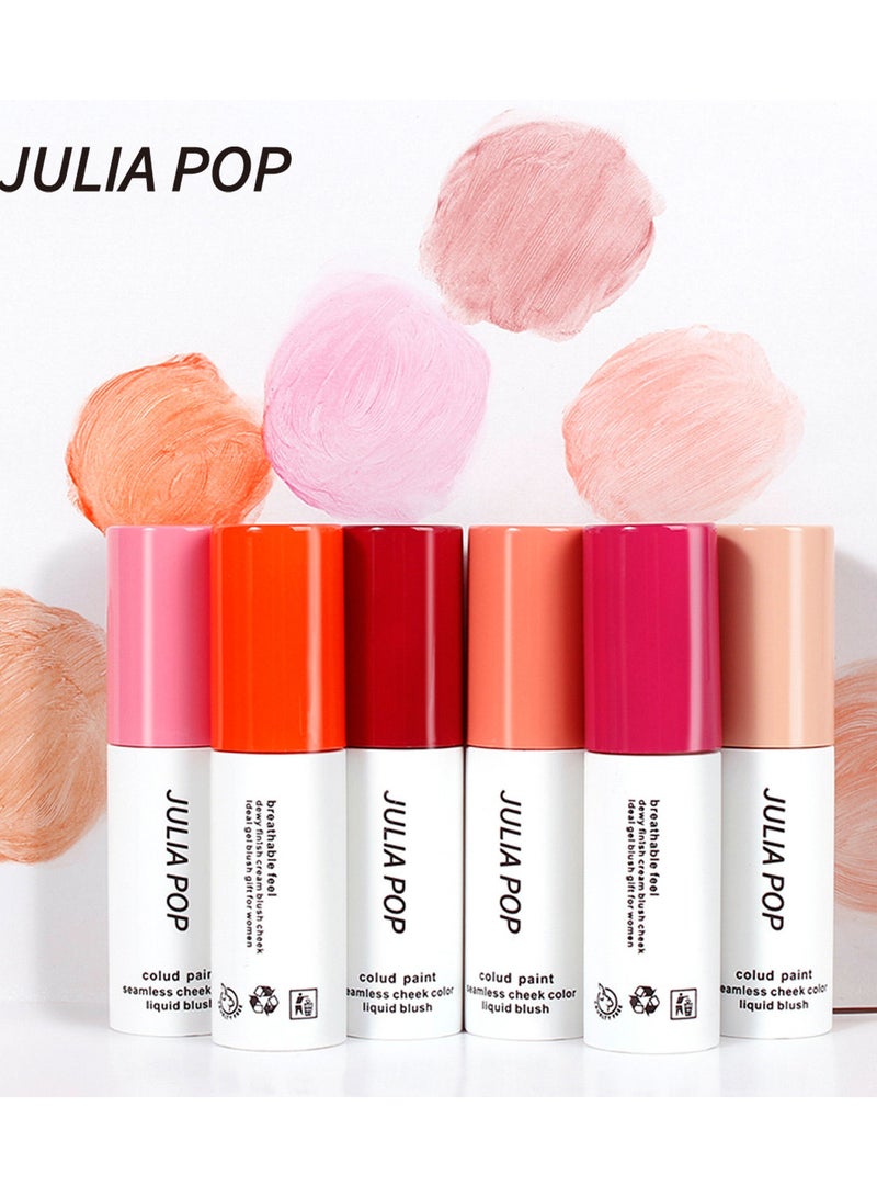 JULIA POP Velvet Seamless Cheek Liquid Blush 05  - Image 2