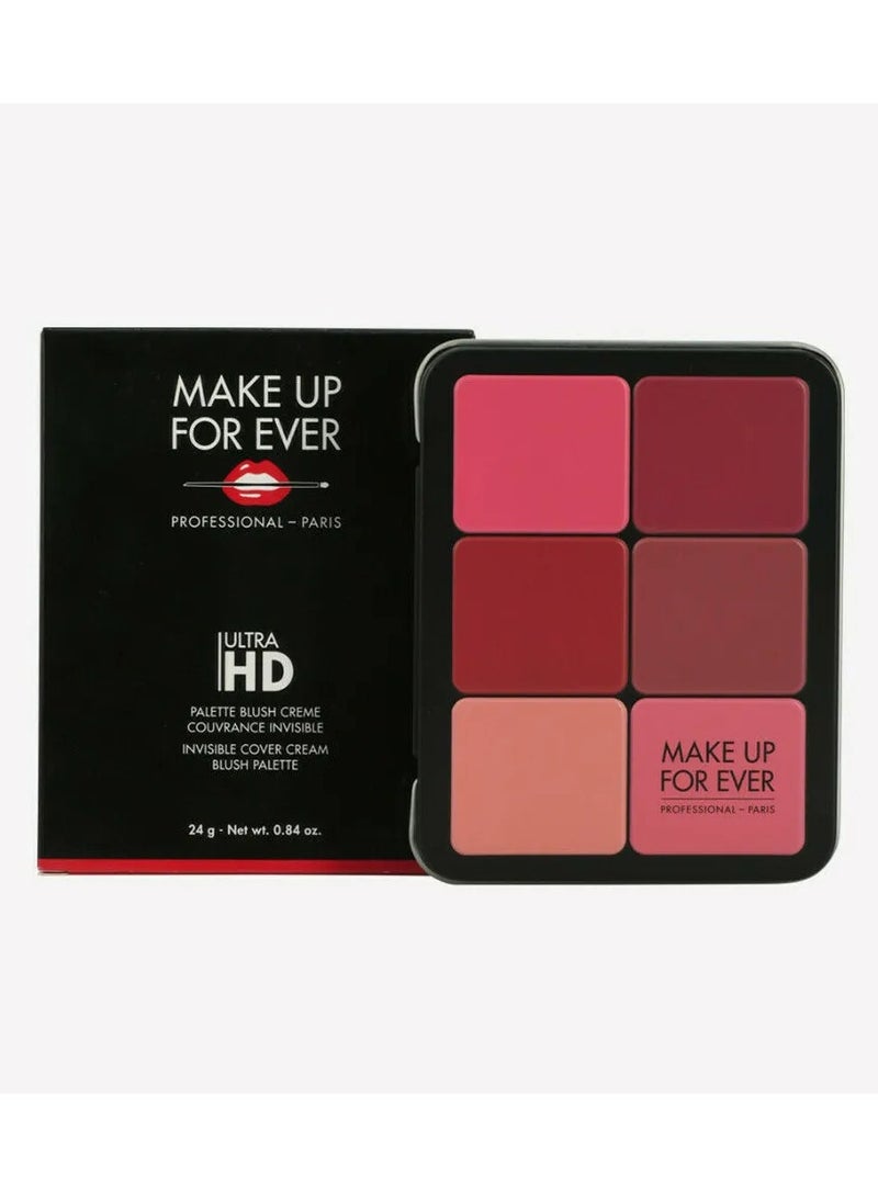 MAKE UP FOR EVER Ultra HD Cream Blush Palette Pink/Orange/Brown