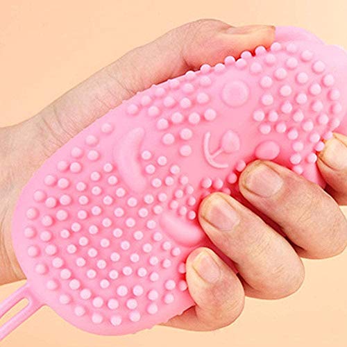 Naivete Massage Bubble Body Cleaner Silicone Bathroom Brush(Multi color,1pc) - Image 5