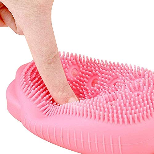 Naivete Massage Bubble Body Cleaner Silicone Bathroom Brush(Multi color,1pc) - Image 4