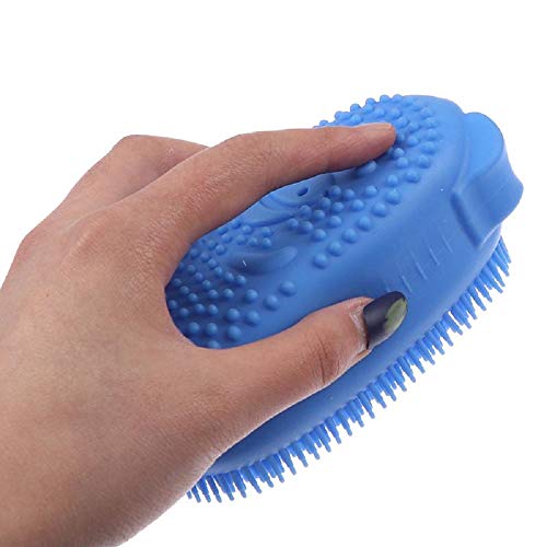 Naivete Massage Bubble Body Cleaner Silicone Bathroom Brush(Multi color,1pc) - Image 3