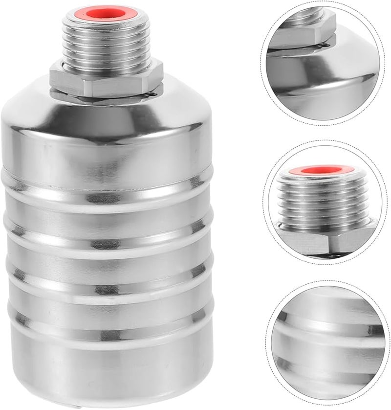 Silver Water Tank Float Valve Automatic Shut Off for Pools Ponds Fish Tanks Level Control - Image 5