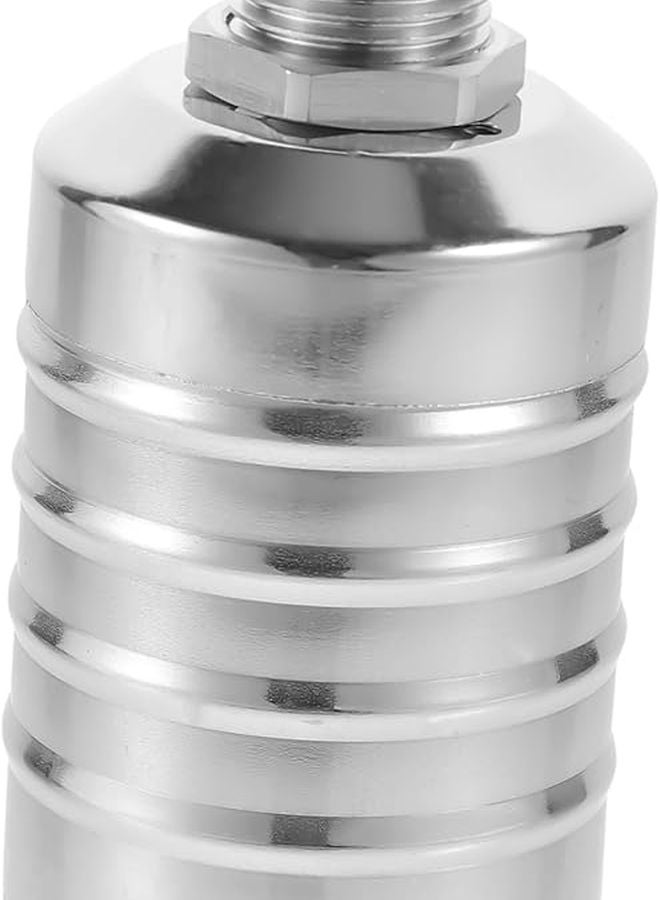 Silver Water Tank Float Valve Automatic Shut Off for Pools Ponds Fish Tanks Level Control - Image 1